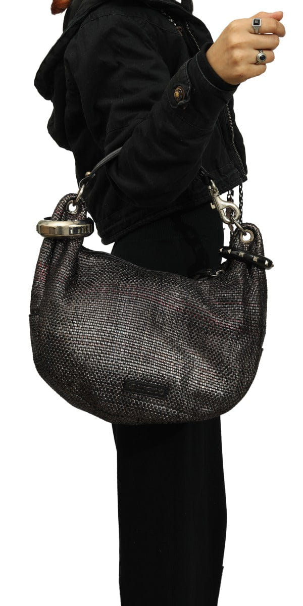 Jimmy Choo Hobo Black Shoulder Bag