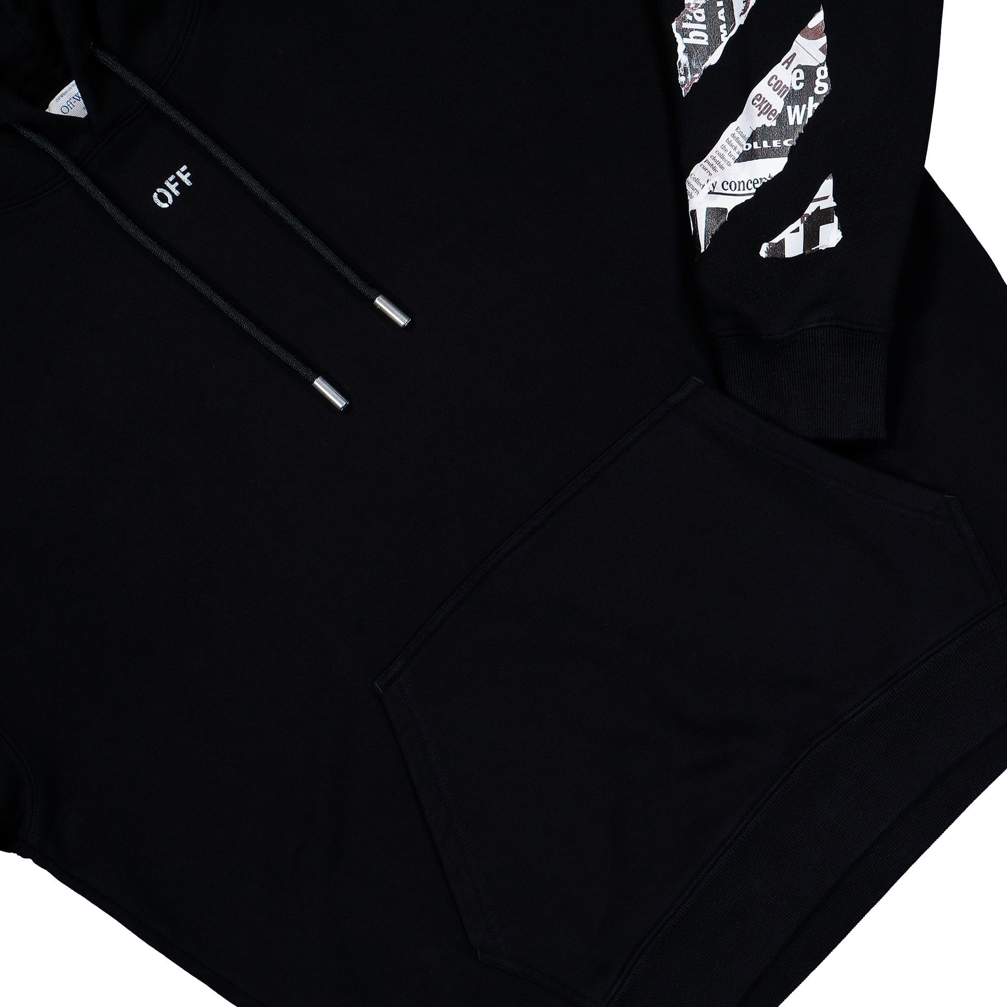 Off-White Newspaper Arrow Skate Hoodie