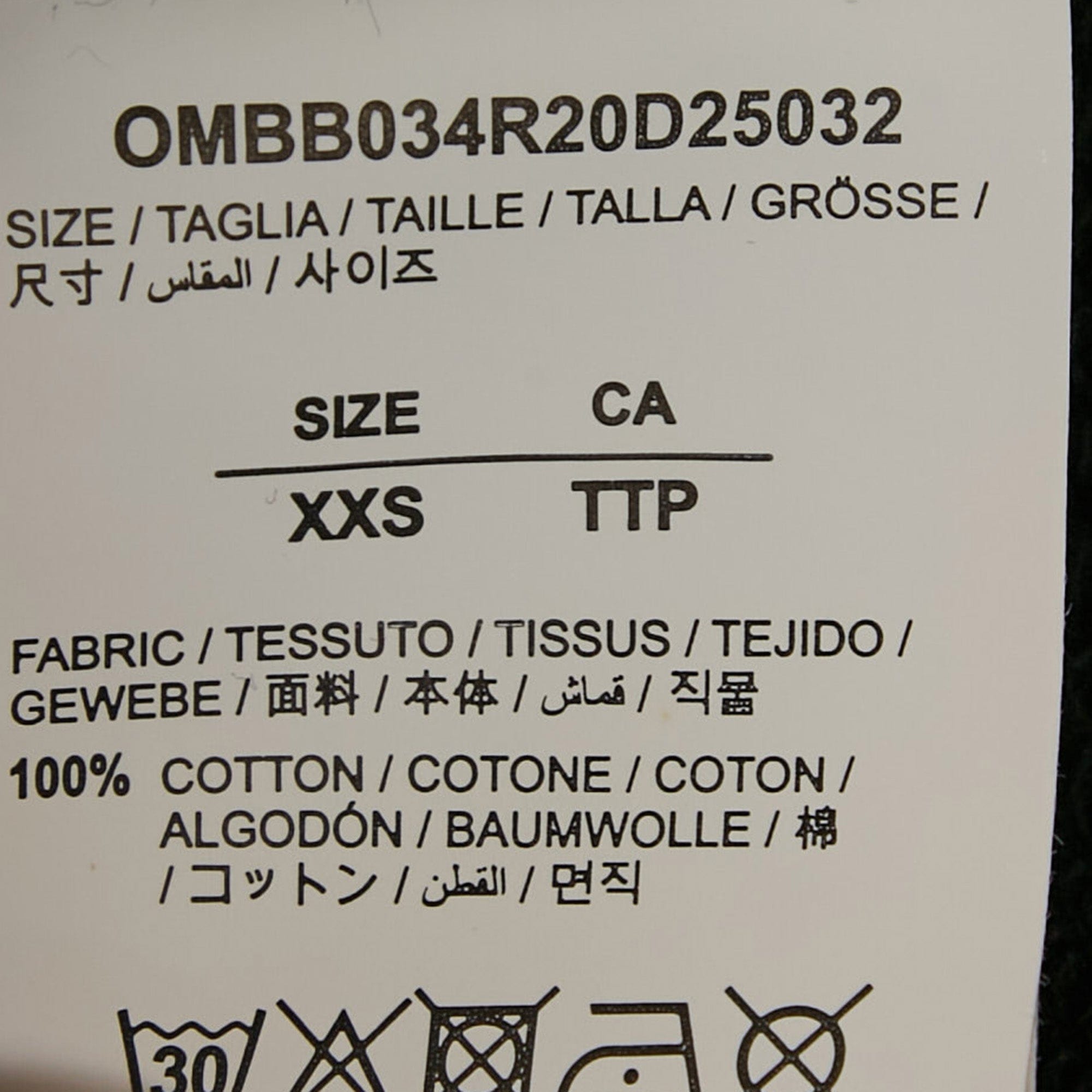 Off - White Black Cotton Knit Arrow Applique Hoodie