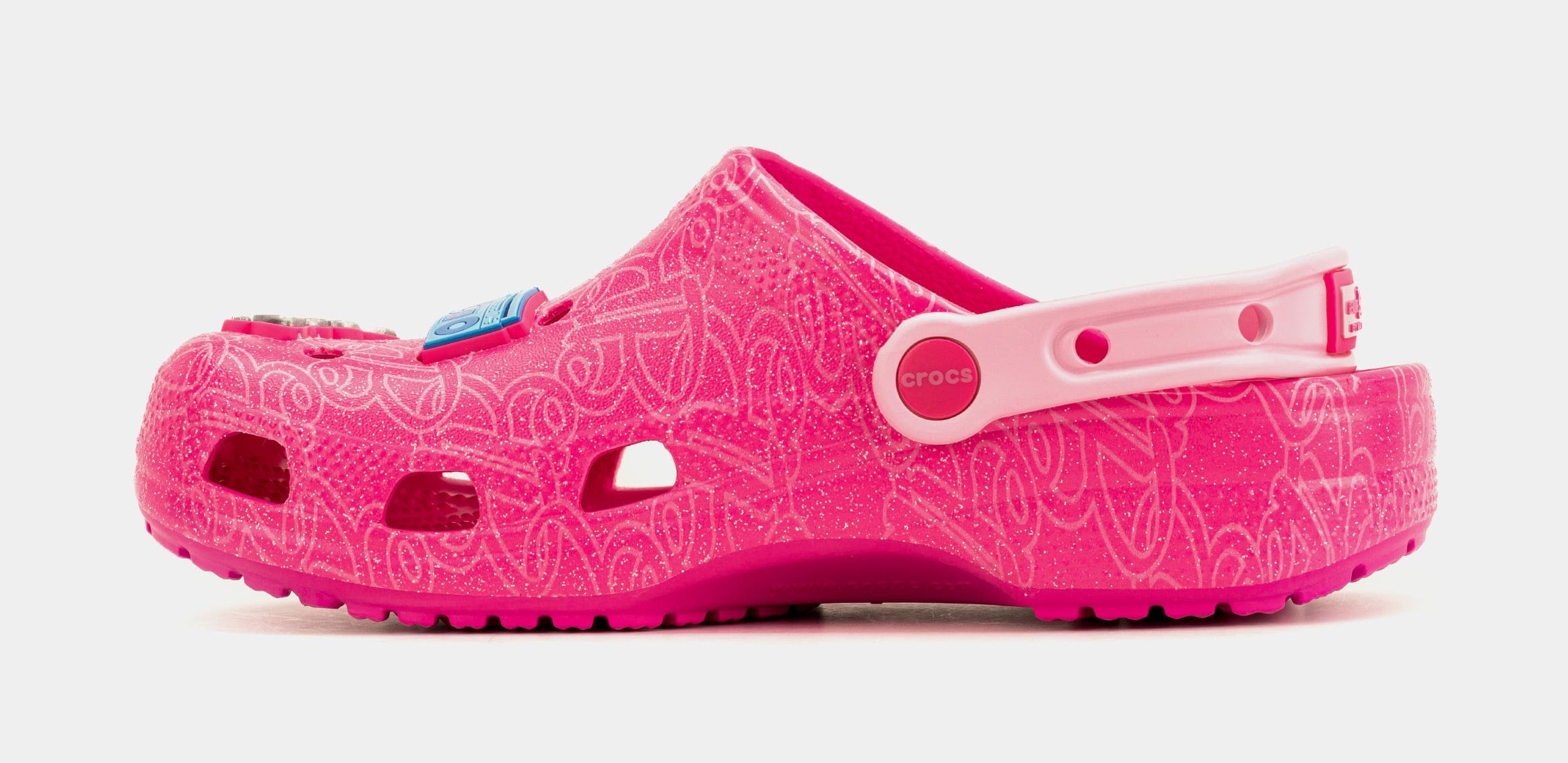 CROCS Mattel Barbie Classic Clog Preschool/Grade School Sandals (Pink)