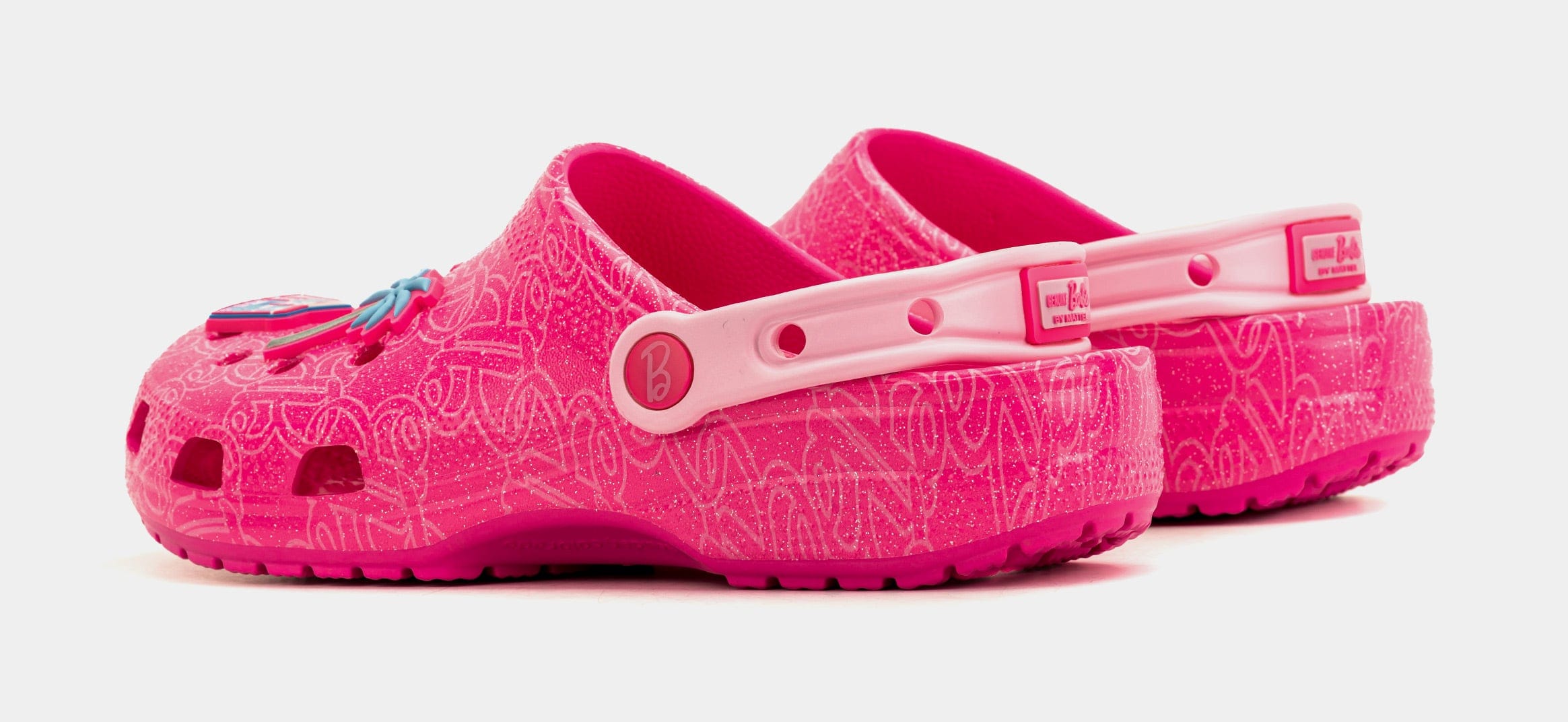 CROCS Mattel Barbie Classic Clog Preschool/Grade School Sandals (Pink)
