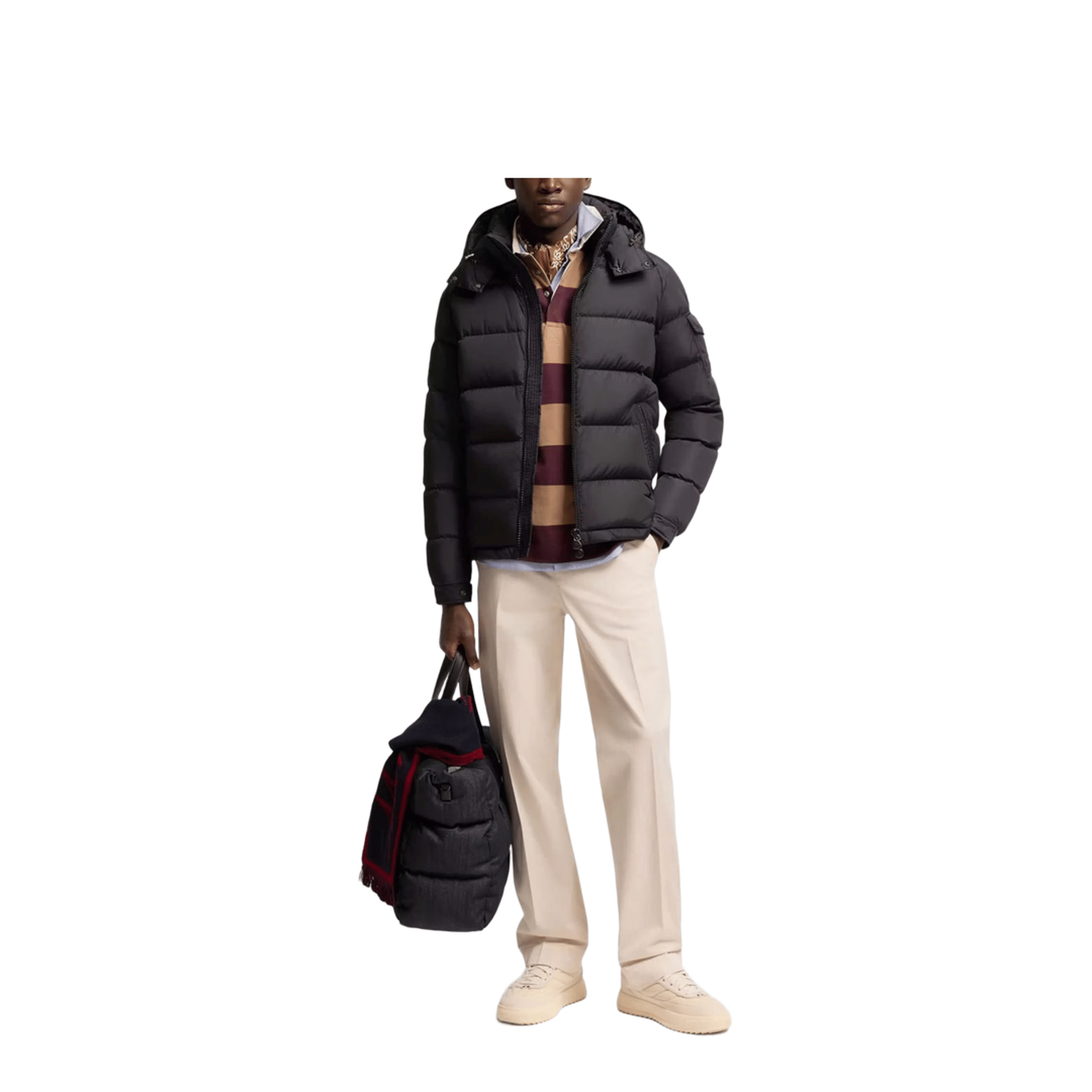 Moncler Coats Navy