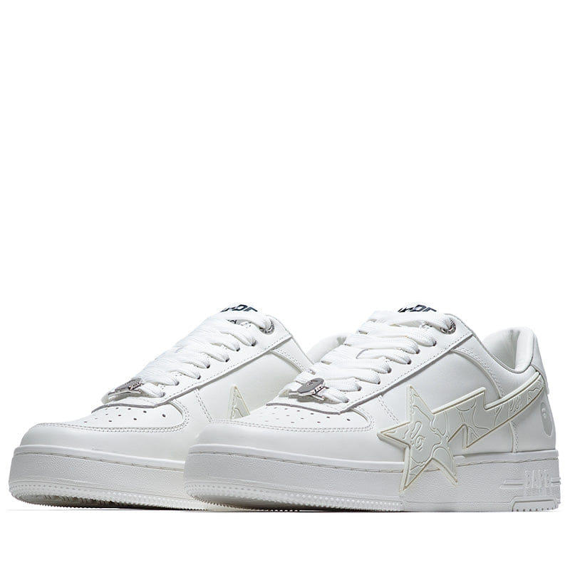 A Bathing Ape Bape Sta OS #2 - White/Grey