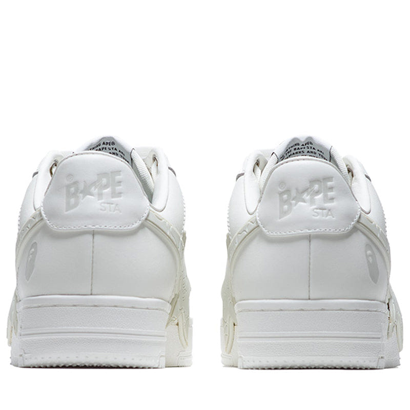 A Bathing Ape Bape Sta OS #2 - White/Grey
