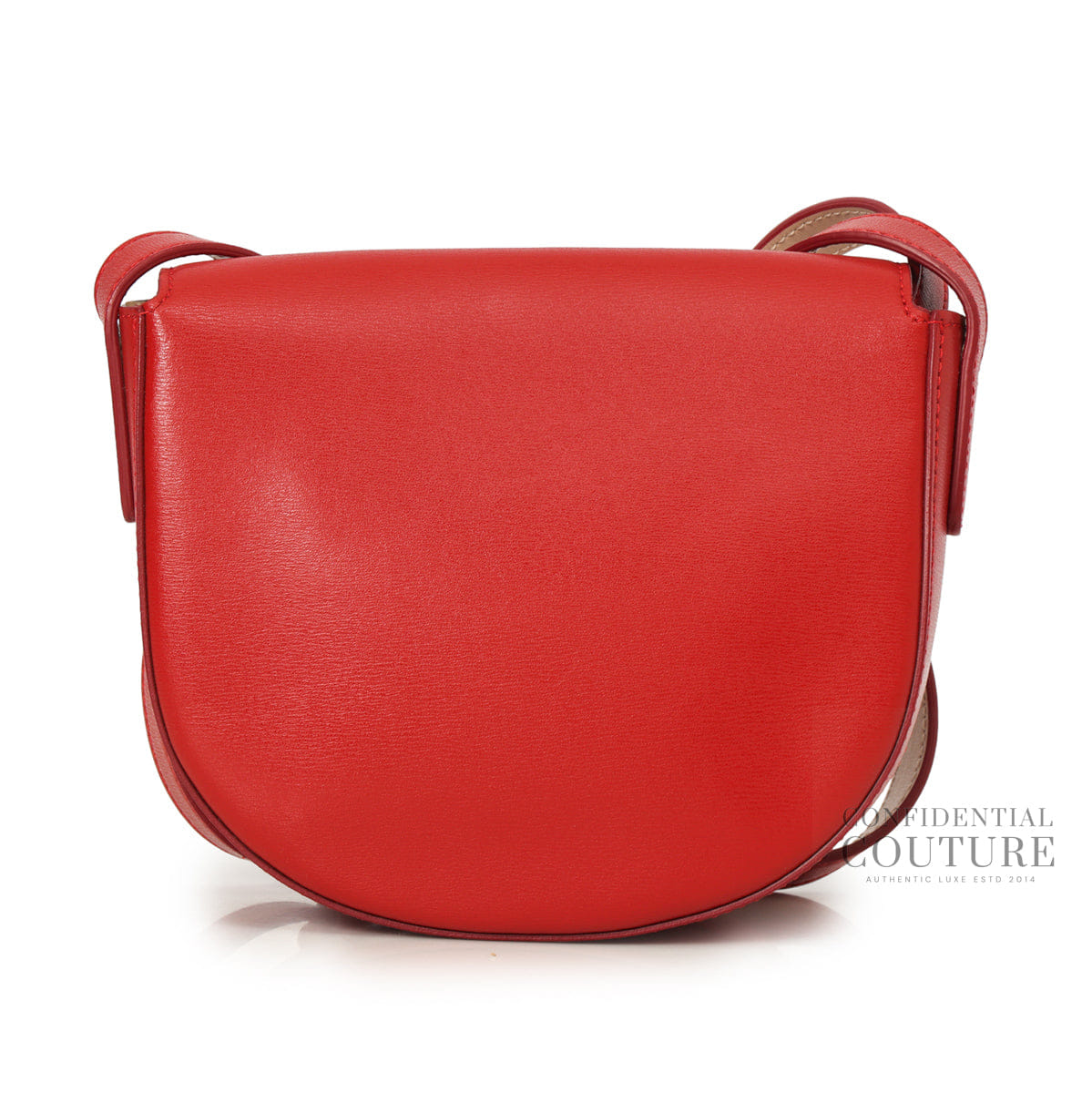 Salvatore Ferragamo Red Gancio City Crossbody Bag