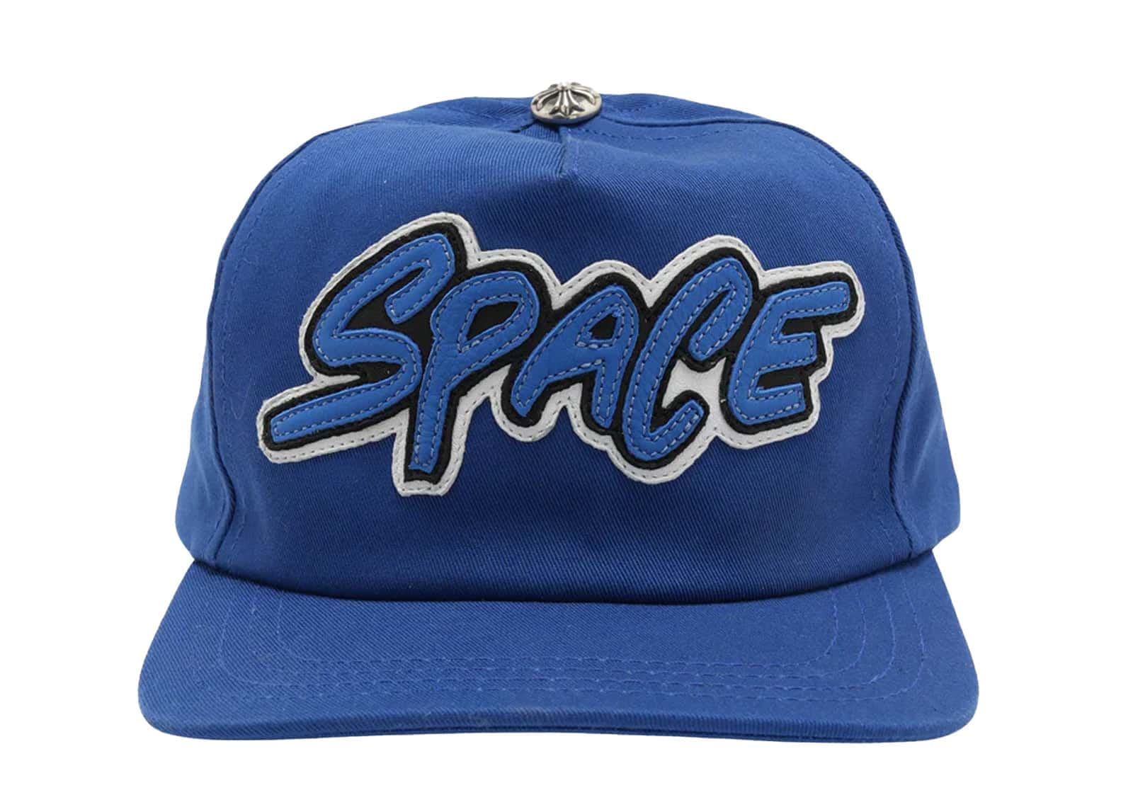 Chrome Hearts Unstructured 5 Panel Space Baseball Cap Blue