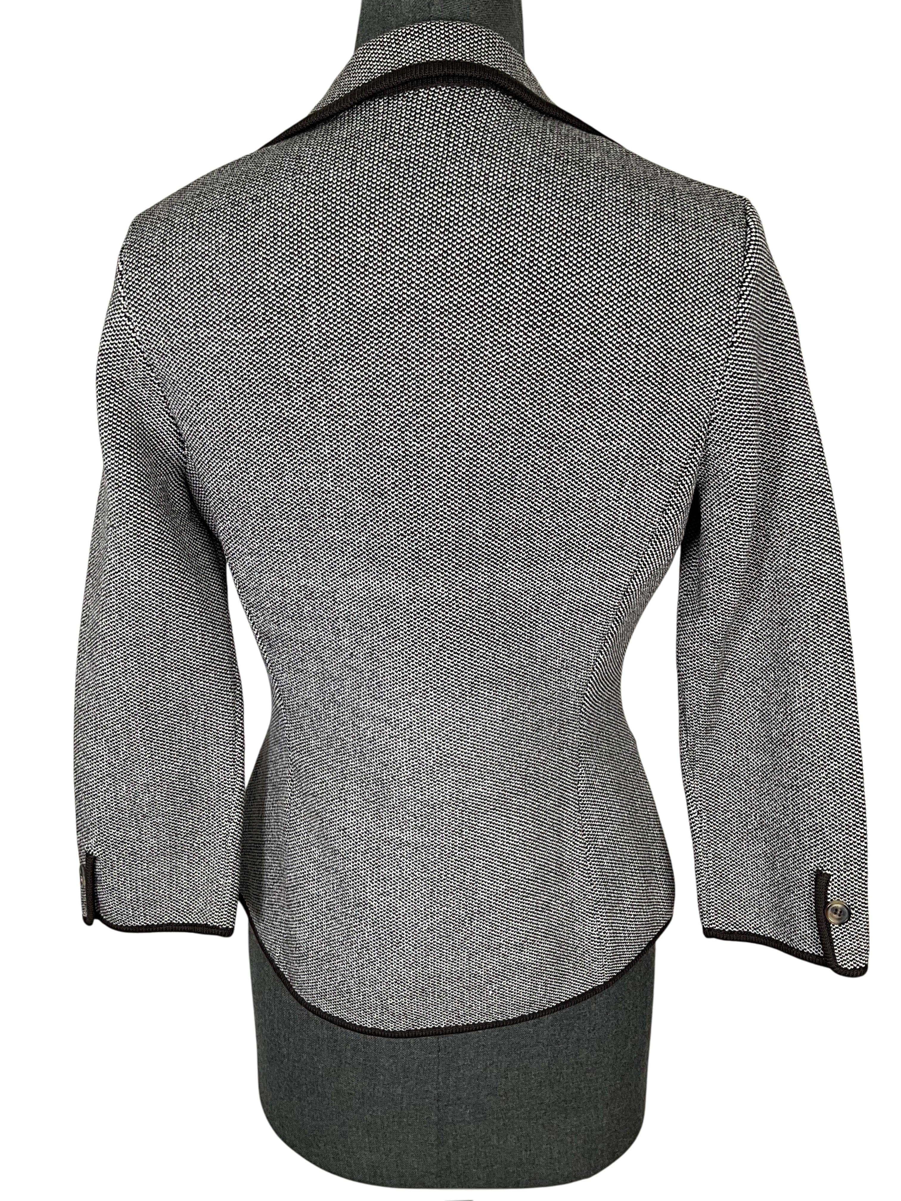 Loro Piana Silk Knit Blazer Size M