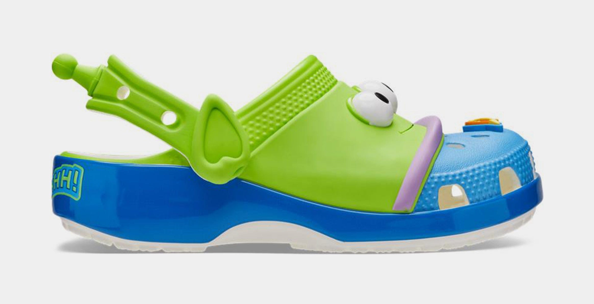 CROCS Disney Pixar’s Toy Story Alien Classic Clog Infant Toddler Sandals (Green/Blue)