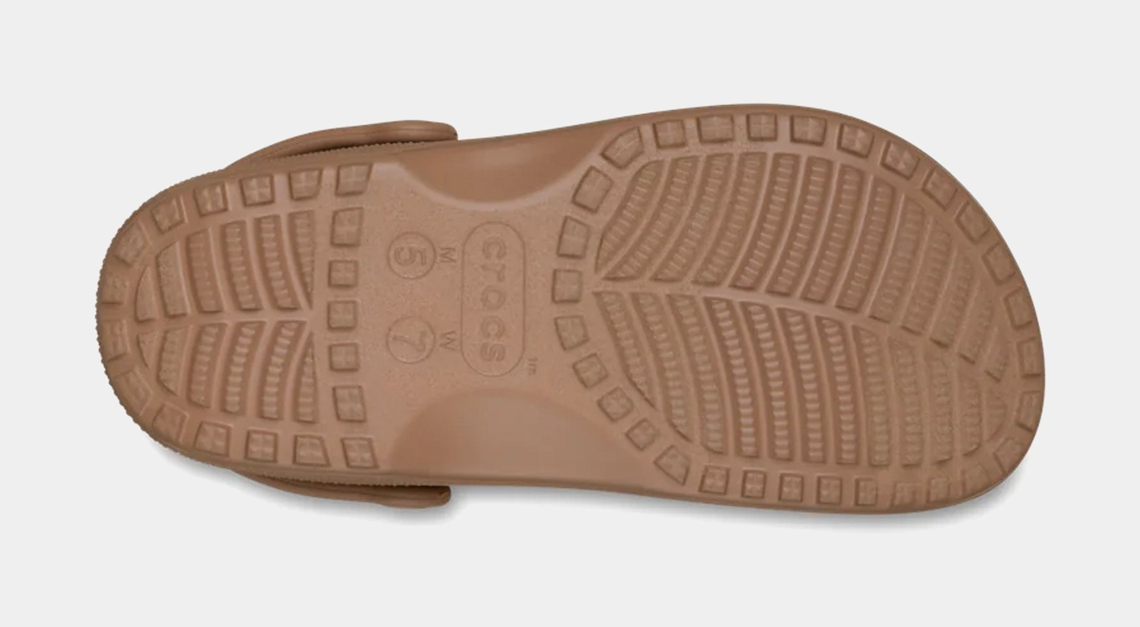 CROCS Classic Crafted Clog Mens Sandals (Milk Chocolate)