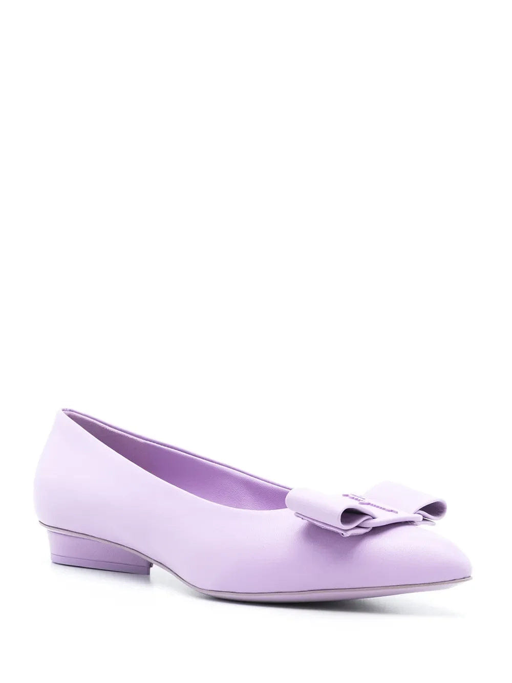 Ferragamo Viva Bow Ballerina Shoes