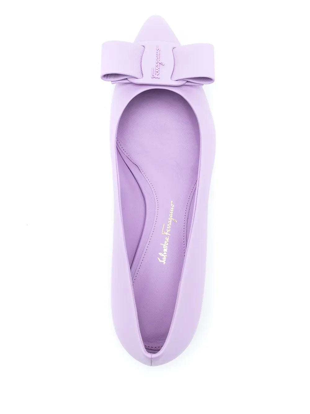 Ferragamo Viva Bow Ballerina Shoes