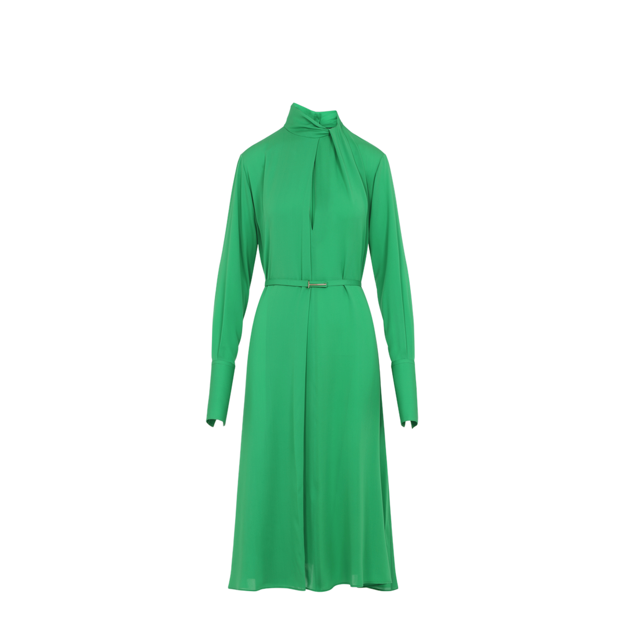 TOM FORD Washed Silk Midi Dress