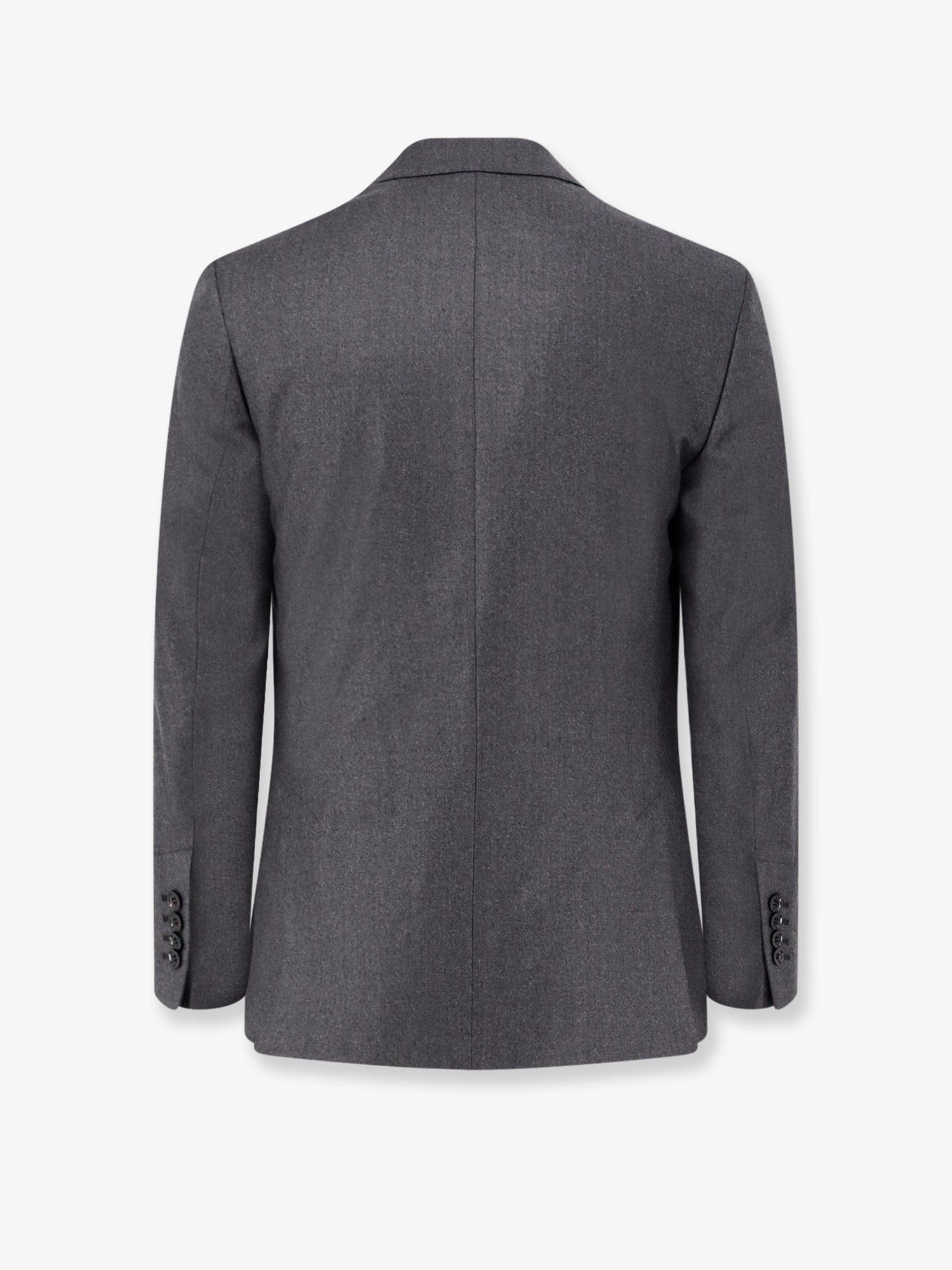 AMI Paris Double - breasted virgin wool blazer