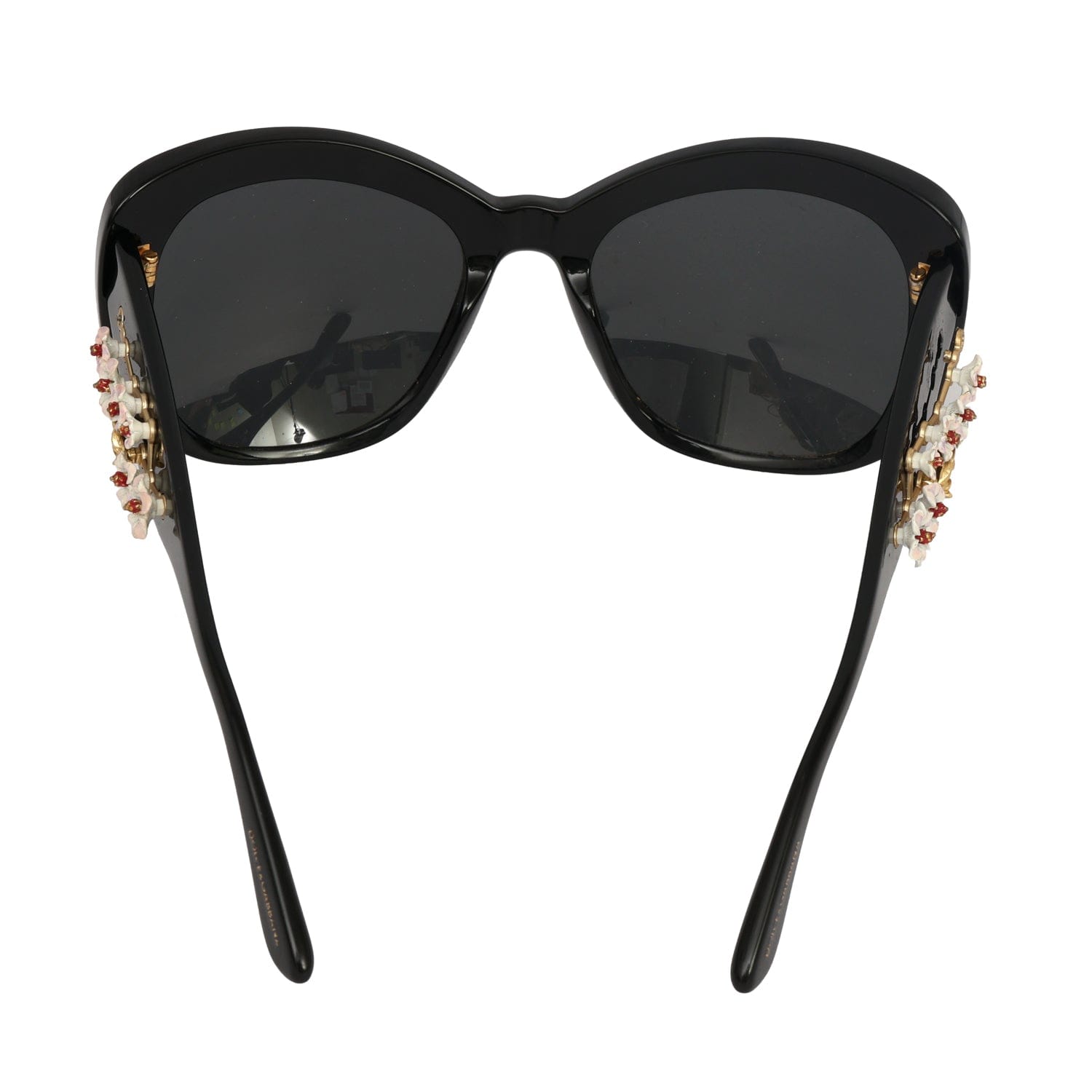 DOLCE & GABBANA OVERSIZED BUTTERFLY SUNGLASSES