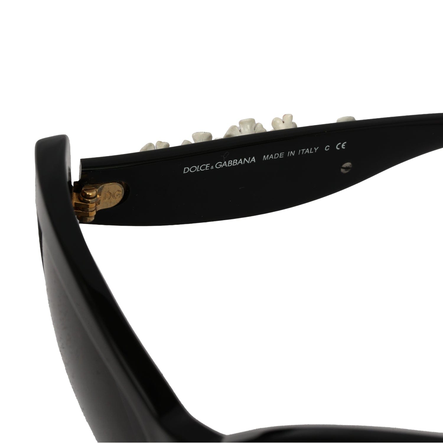 DOLCE & GABBANA OVERSIZED BUTTERFLY SUNGLASSES