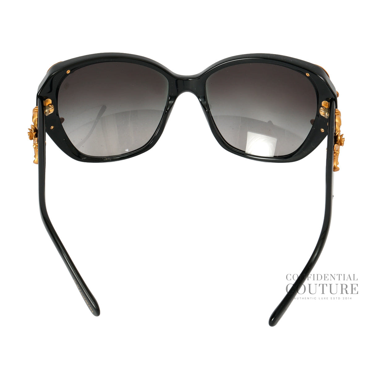 Dolce & Gabbana Black Baroque Sunglasses