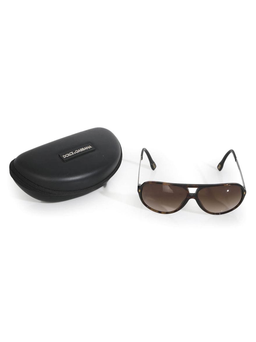 Dolce & Gabbana DD3065 Brown Aviators Sunglasses