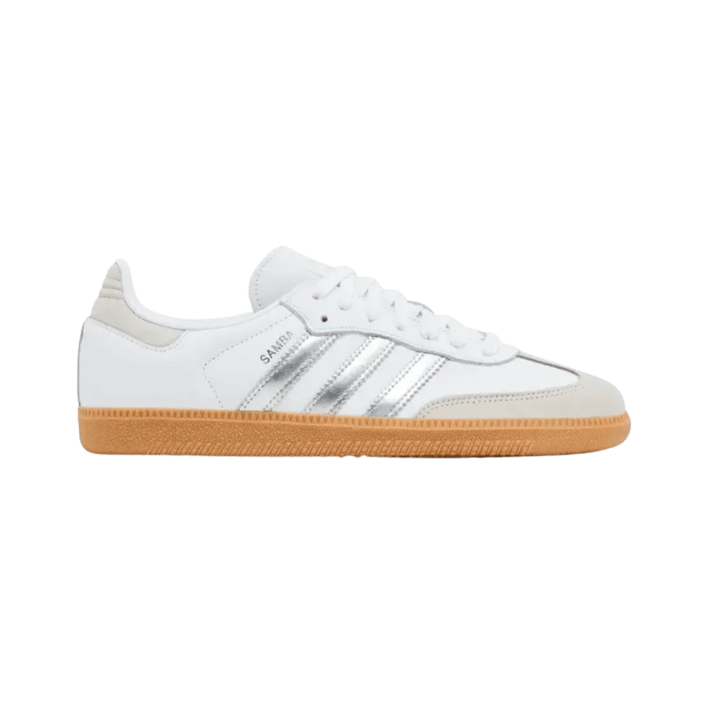 WHITE* Samba OG White Silver Metallic Grey