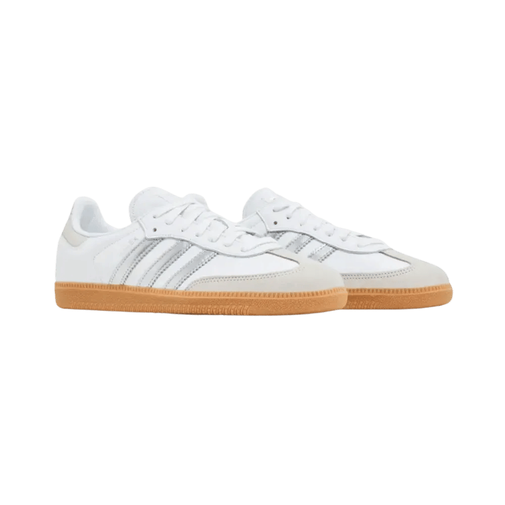 WHITE* Samba OG White Silver Metallic Grey
