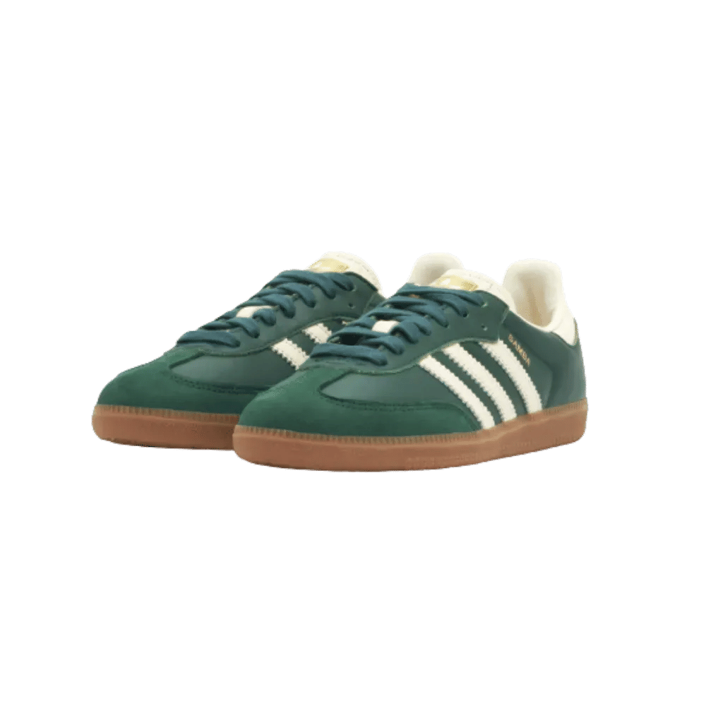 WHITE* Samba OG Shadow Green Cream White