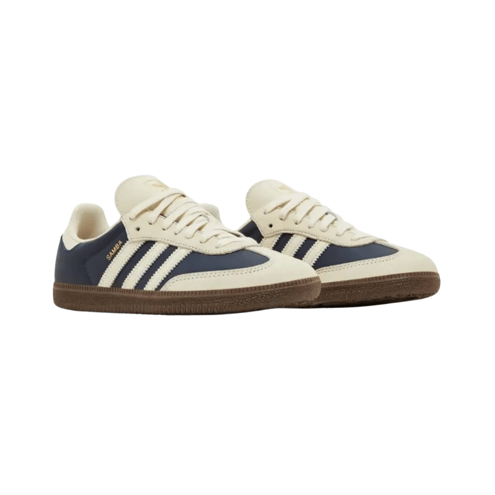 WHITE* Samba OG Night Indigo Crew White