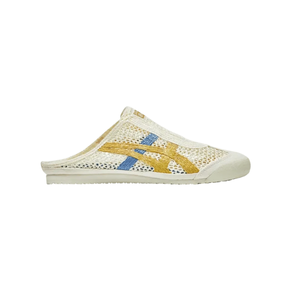 Off Kicks Onitusuka Tiger Mexico 66 Sabot Cream Mustard