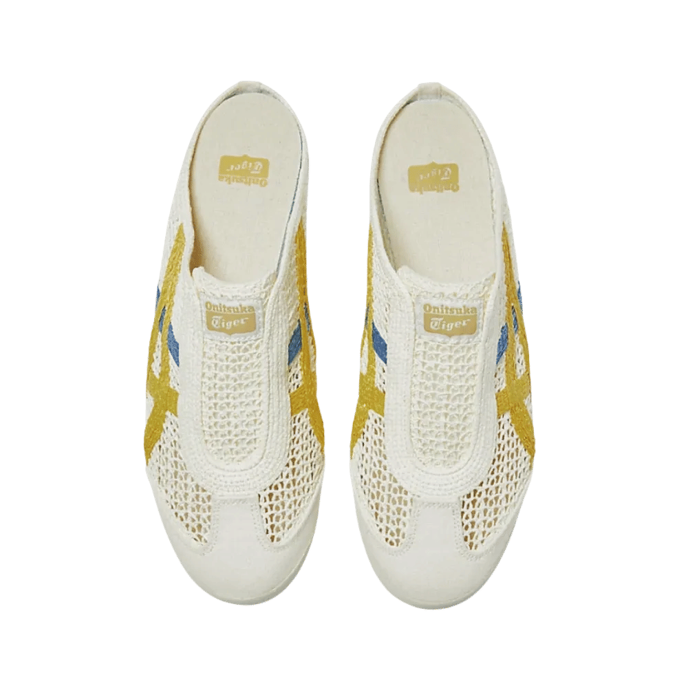 Off Kicks Onitusuka Tiger Mexico 66 Sabot Cream Mustard