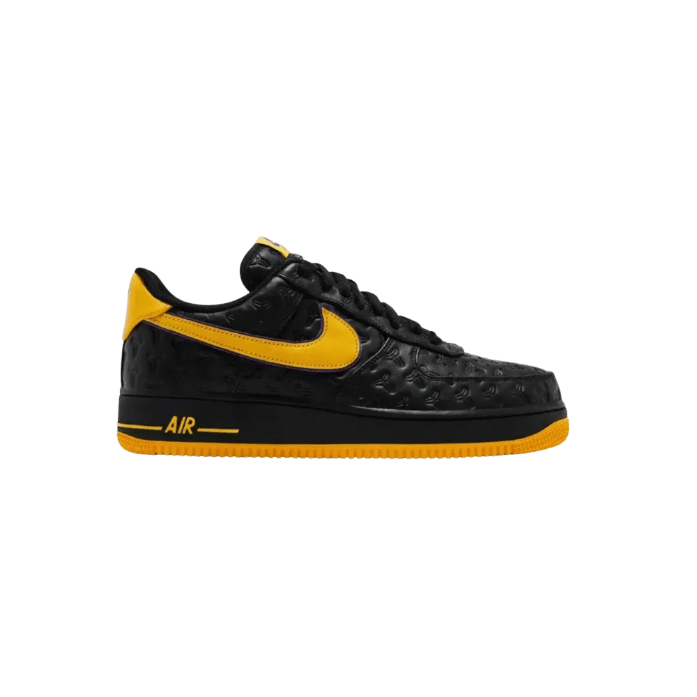 Nike Air Force Kobe Bryant x Nike Air Force 1 Low Lakers Away Numbered