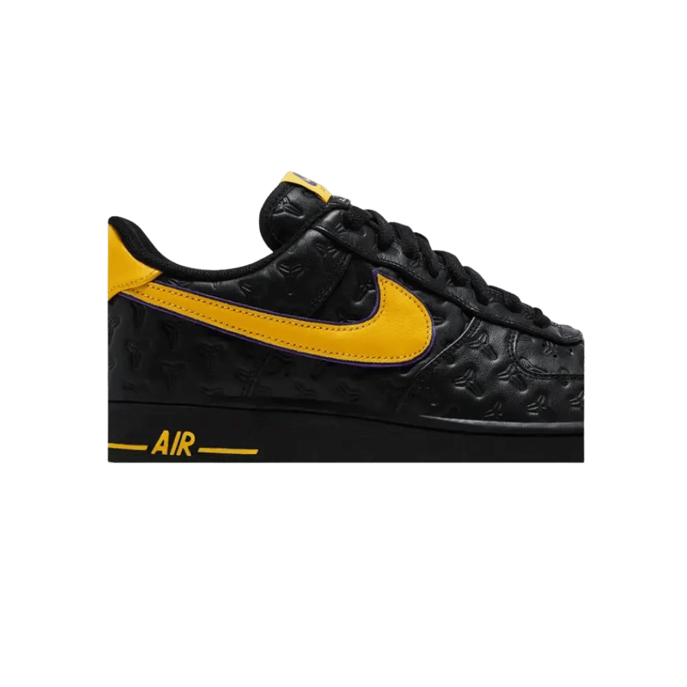 Nike Air Force Kobe Bryant x Nike Air Force 1 Low Lakers Away Numbered