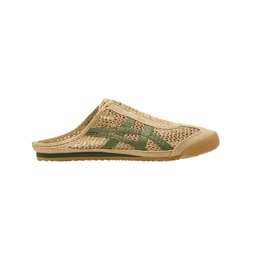 Off Kicks Onitusuka Tiger Mexico 66 Sabot Beige Green