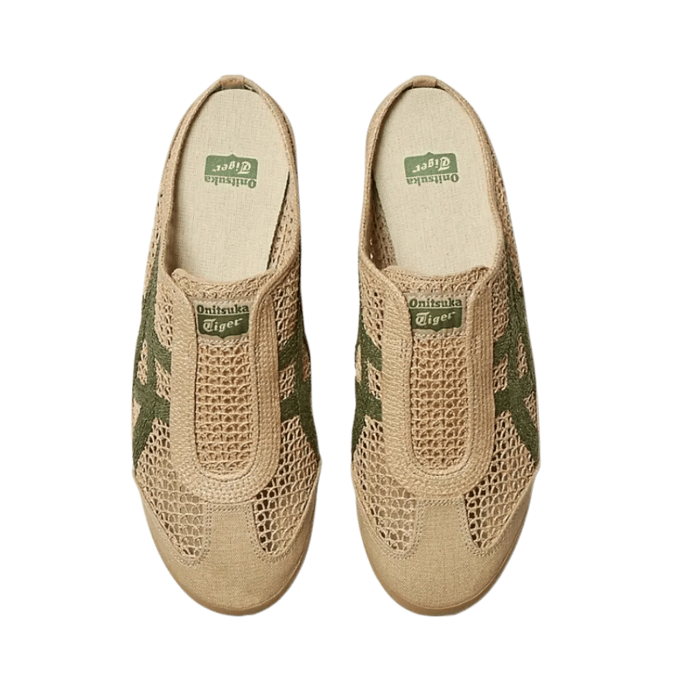 Off Kicks Onitusuka Tiger Mexico 66 Sabot Beige Green