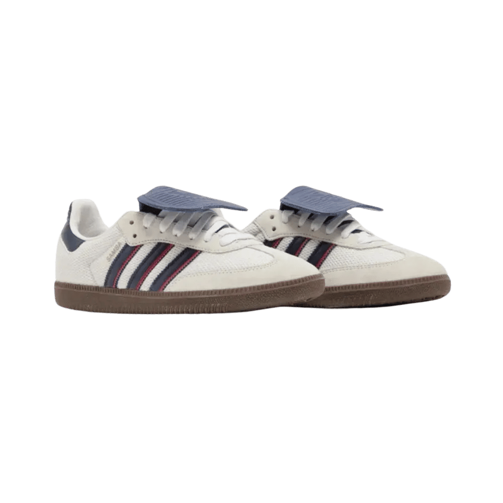 WHITE* Samba LT Crystal White Dark Blue