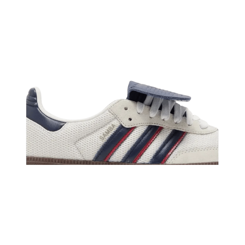 WHITE* Samba LT Crystal White Dark Blue