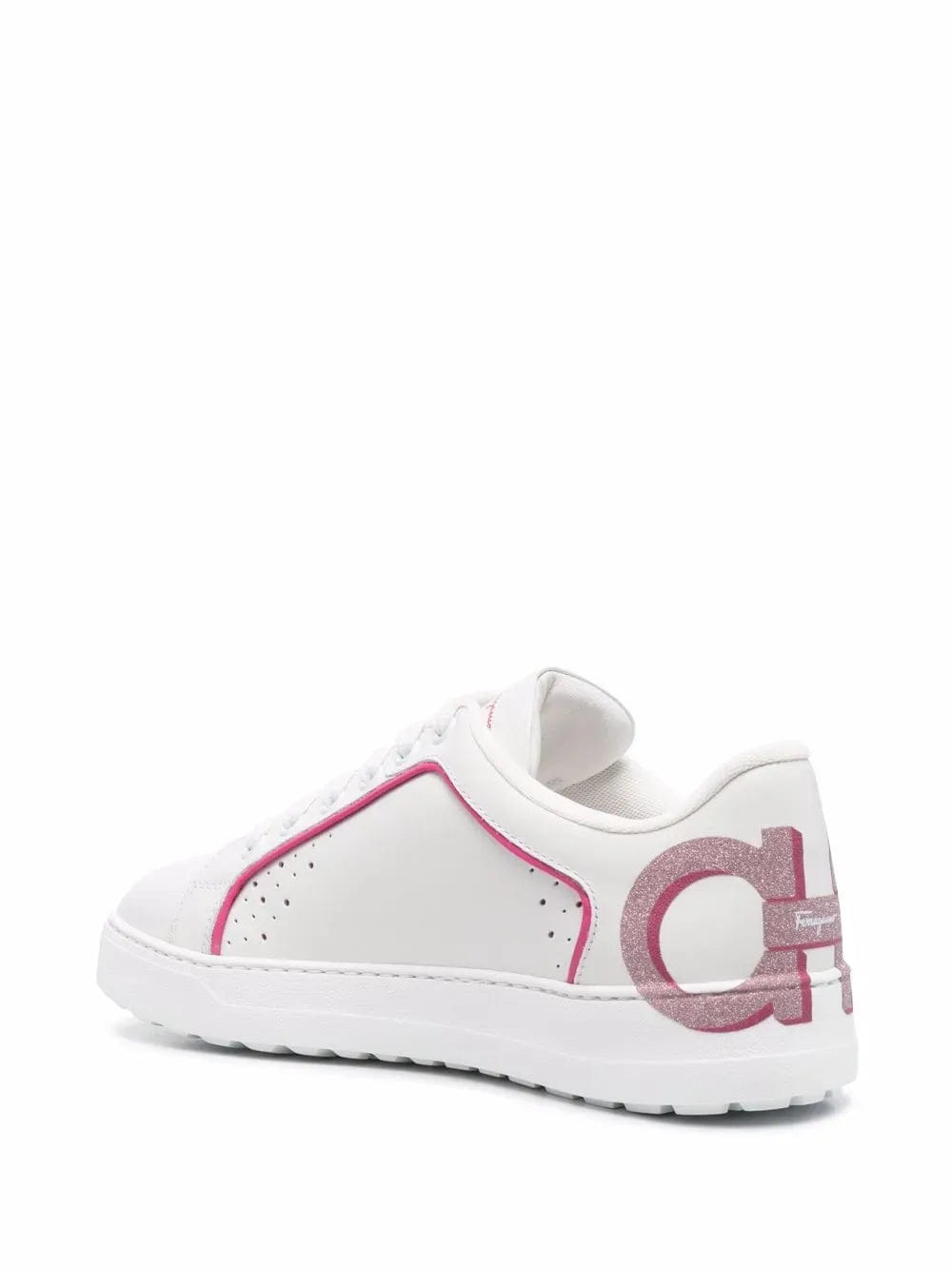 Ferragamo Manhattan Gancini - Print Sneakers