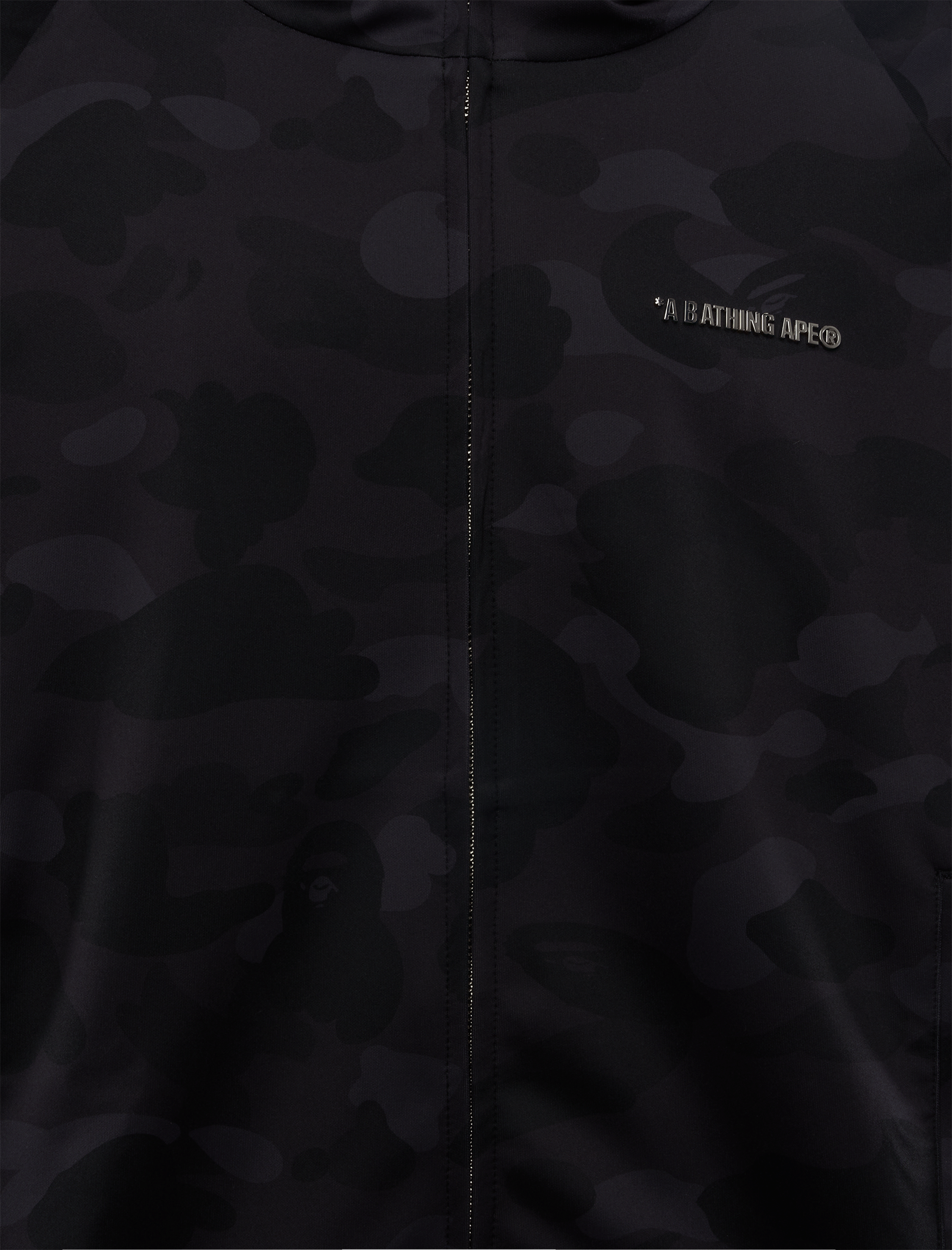BAPE COLOR CAMO SHARK RELAXED FIT HOODIE TRACK JACKET