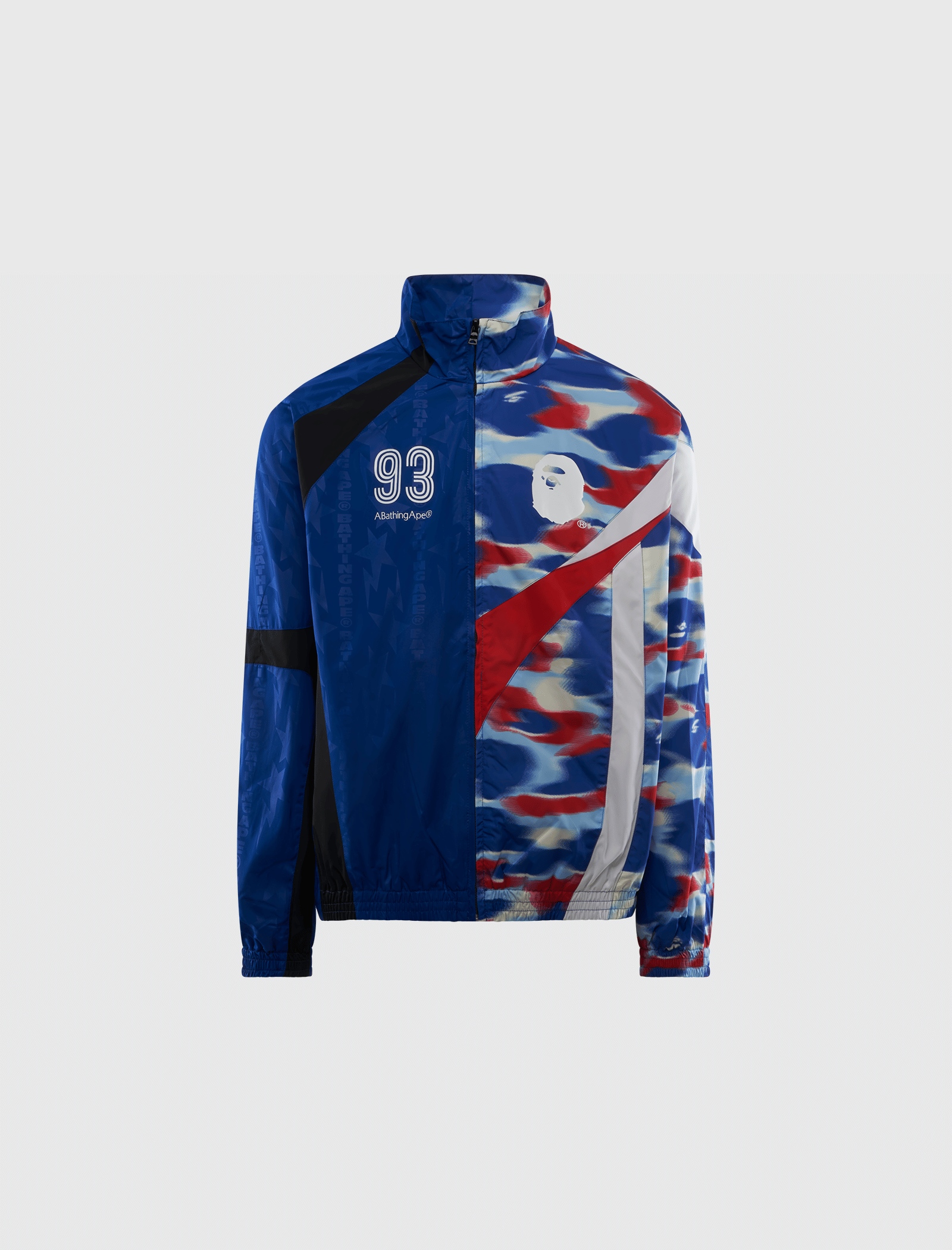 BAPE SPLIT STAND COLLAR TRACK JACKET