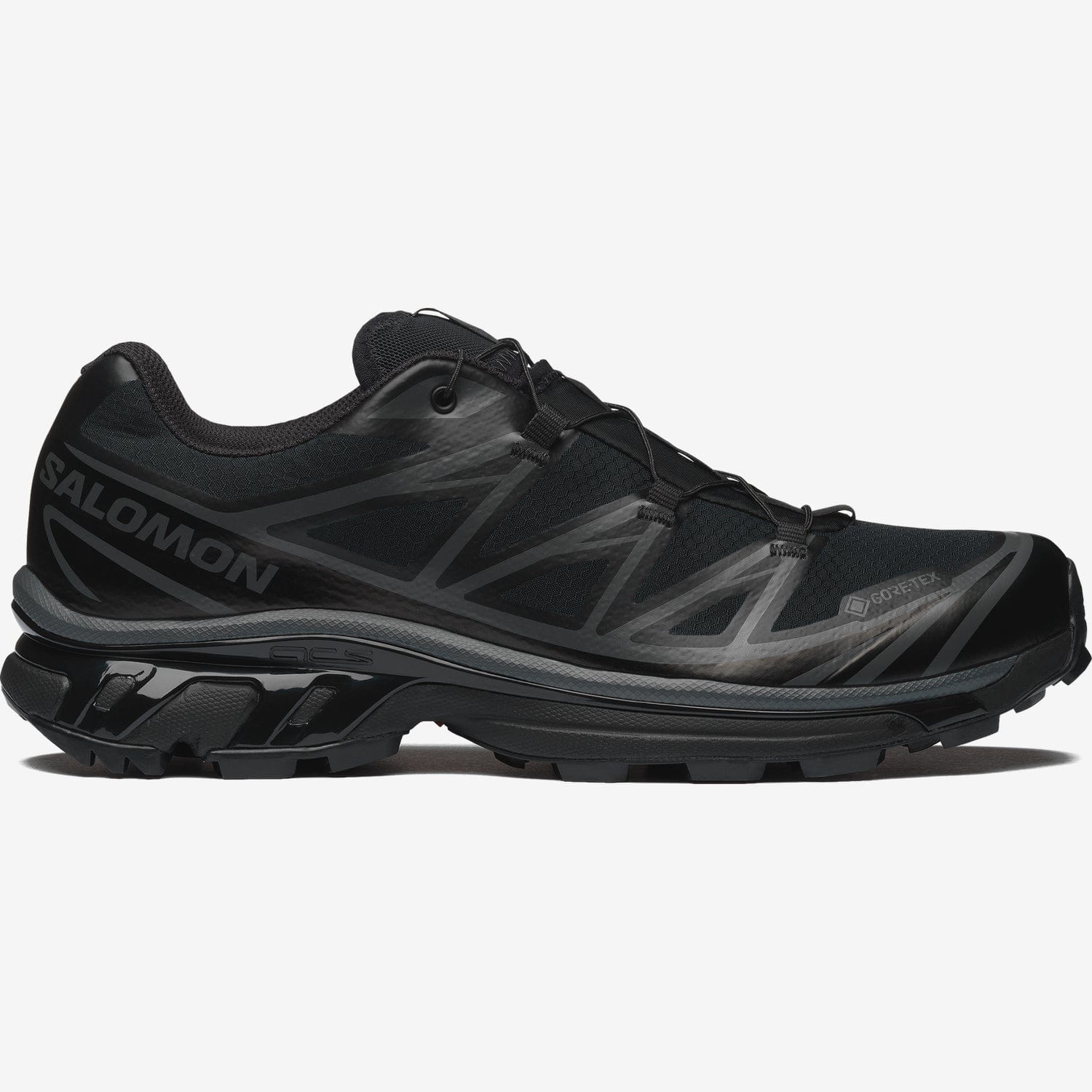 Salomon XT - 6 GORE - TEX Color: Black/Black/Asphalt Style: L45416900