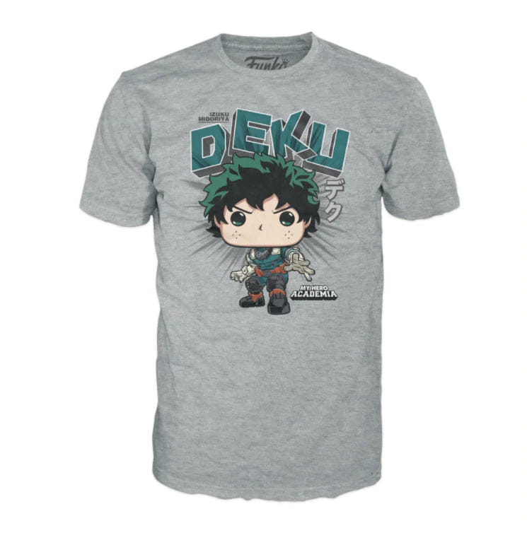 Funko Pop Tees: My Hero Academia - Deku