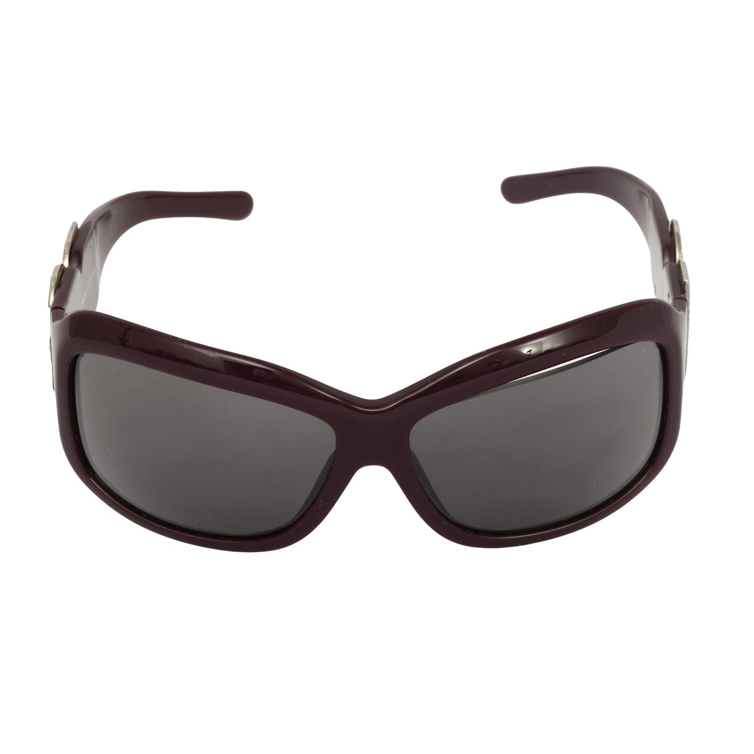 DOLCE & GABBANA DG LOGO RHINESTONE SUNGLASSES