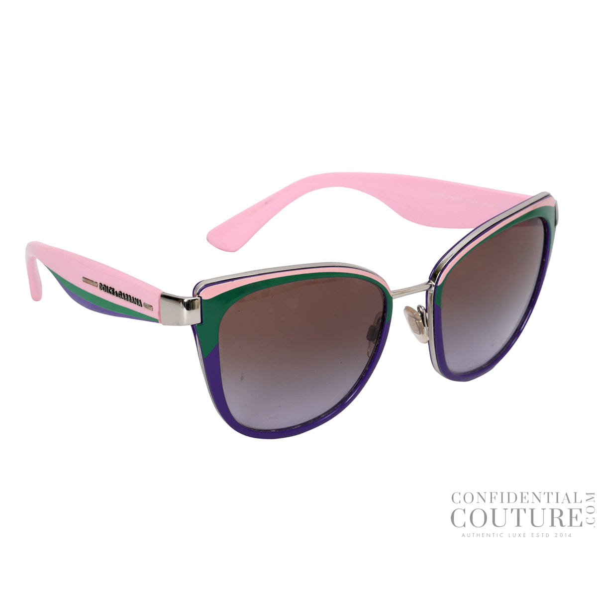 Dolce & Gabbana DG2107 Cat Eye Multicolor Sunglasses