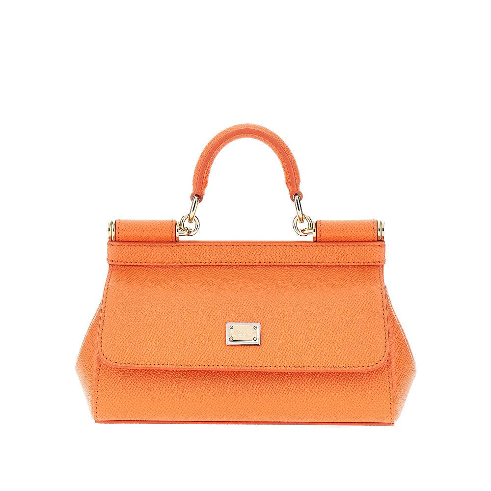 Dolce&Gabbana Women Dauphine Leather Mini Sicily Bag
