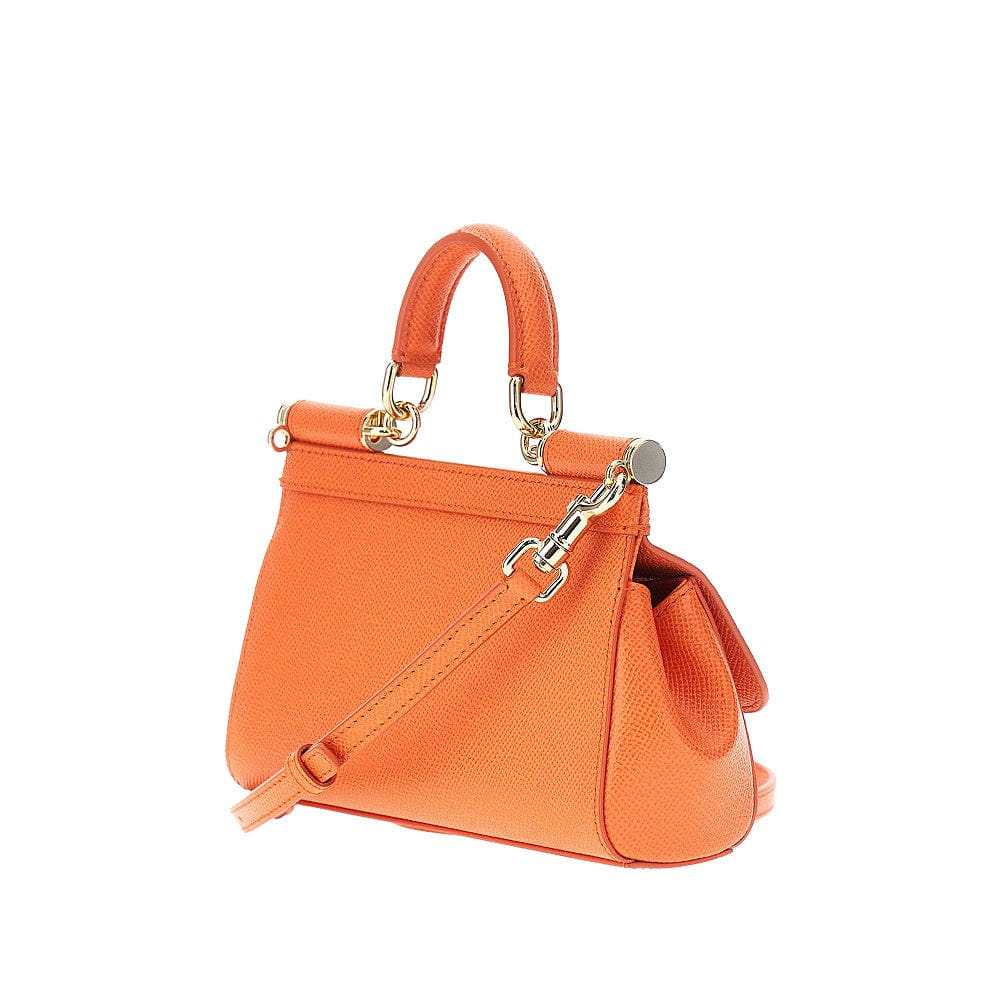 Dolce&Gabbana Women Dauphine Leather Mini Sicily Bag