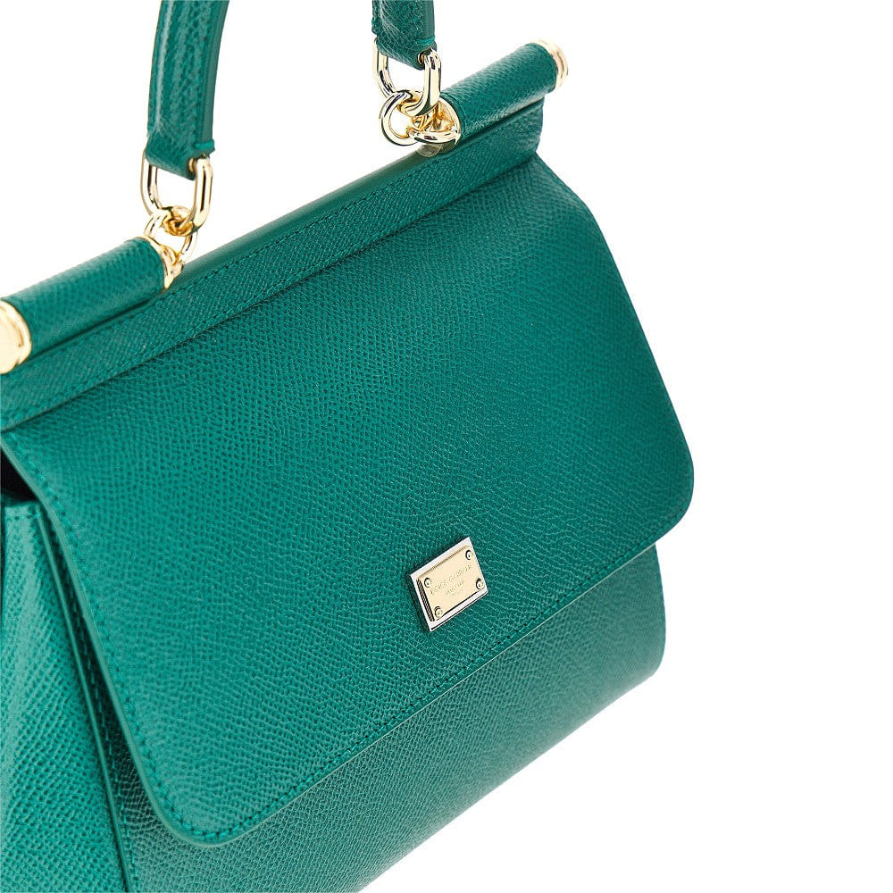 Dolce&Gabbana Women Dauphine Leather Medium Sicily Bag