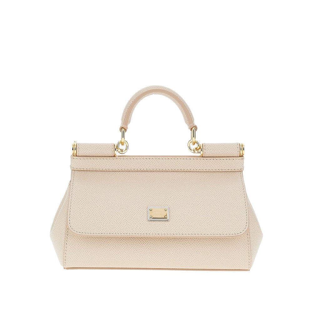Dolce&Gabbana Women Dauphine Leather Small Sicily Bag