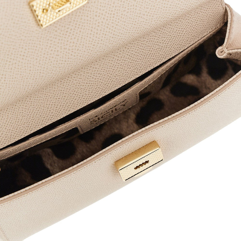 Dolce&Gabbana Women Dauphine Leather Small Sicily Bag