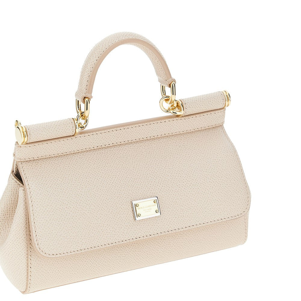 Dolce&Gabbana Women Dauphine Leather Small Sicily Bag
