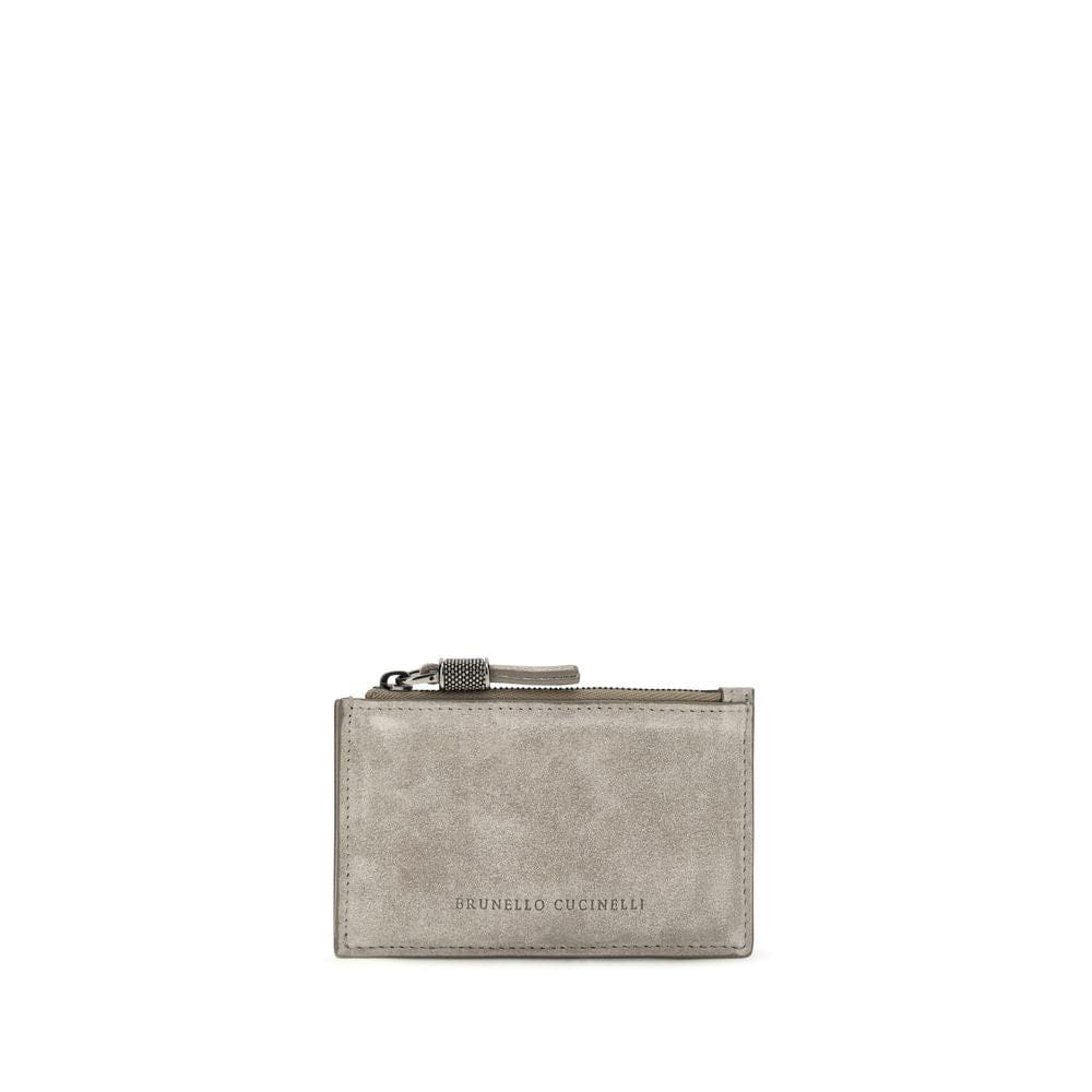 Brunello Cucinelli Calf Leather Bos Taurus Women's Wallet