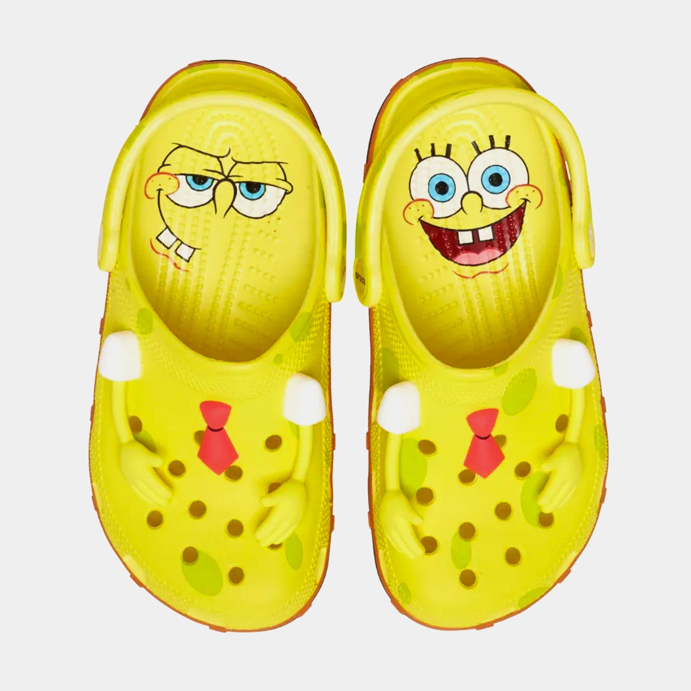 CROCS SpongeBob SquarePants Classic Clog Mens Sandals (Banana)
