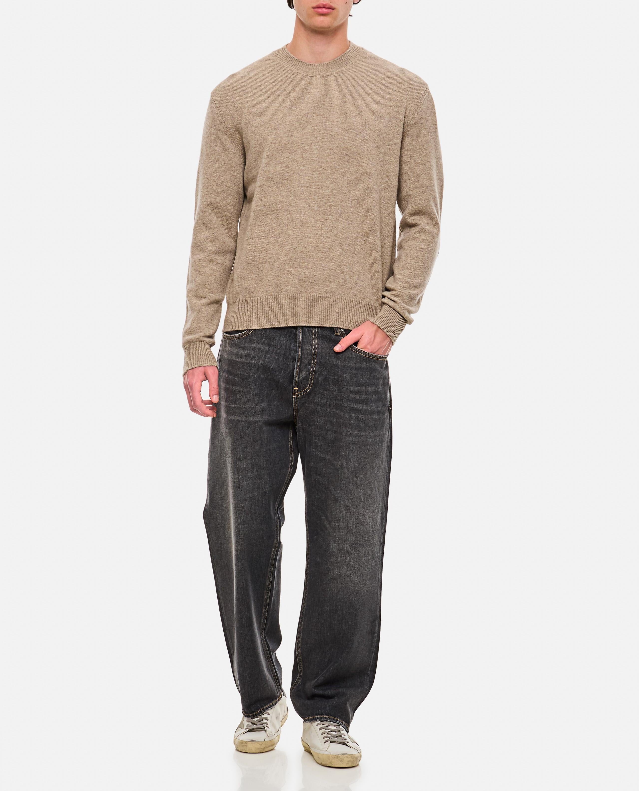 Golden Goose PANTALONE GOLDEN M'S CORY LOOSE SKATE DENIM MEDIO LAVATO