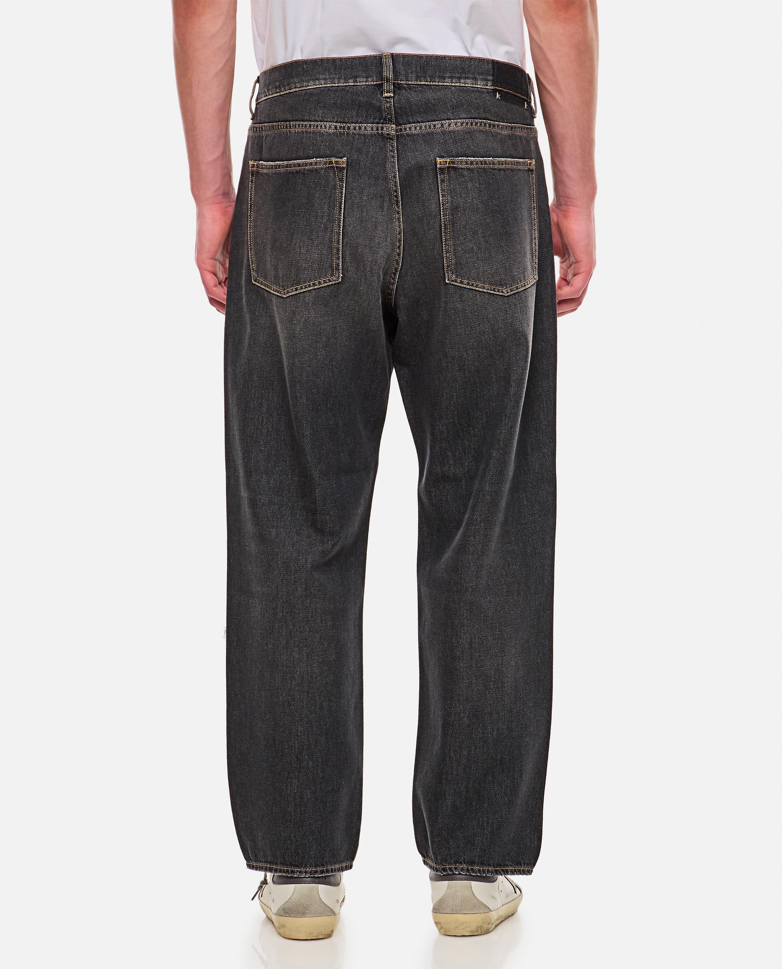 Golden Goose PANTALONE GOLDEN M'S CORY LOOSE SKATE DENIM MEDIO LAVATO